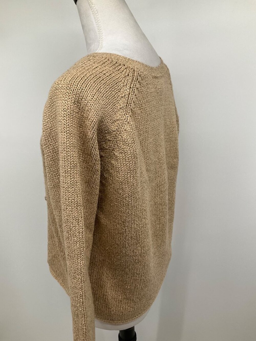 J Jill size XS beige knit sweater size XS Christmas Tree X-small - Picture 5 of 8